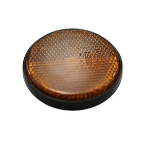 BBWASR - Round Amber Reflector