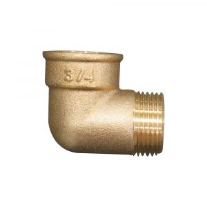 75X75BELBOW - 3/4" Male/Female 90 Degree Brass Elbow